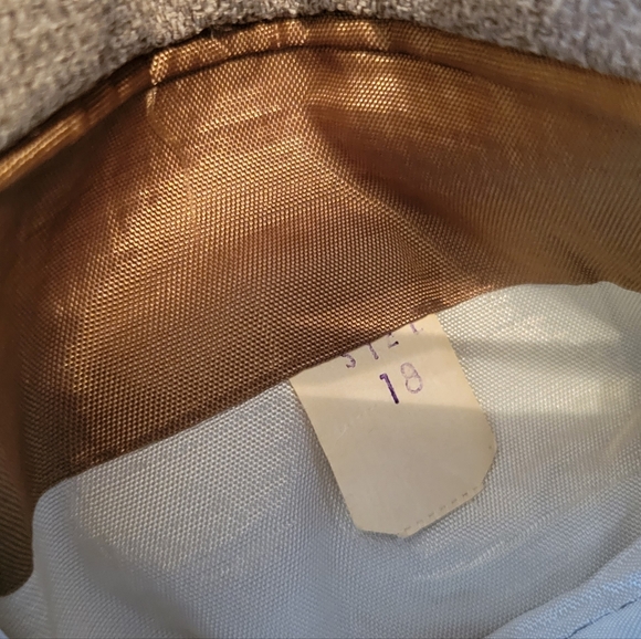 Mr. Chips Vintage Two Button Brown Blazer Size 18 - Picture 7 of 11